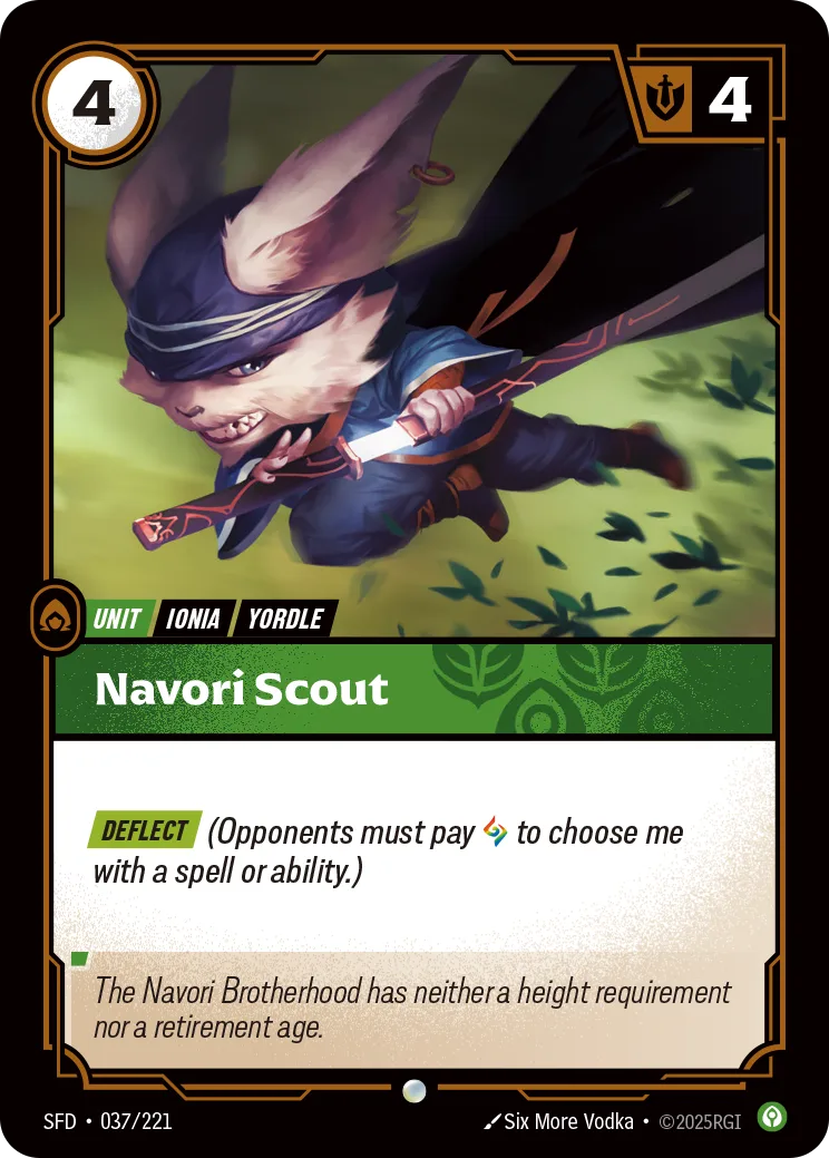 Navori Scout 카드 (SFD-037/221)