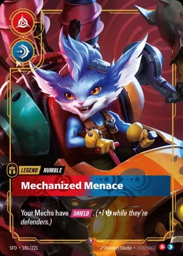 Mechanized Menace 카드 (SFD-181/221)