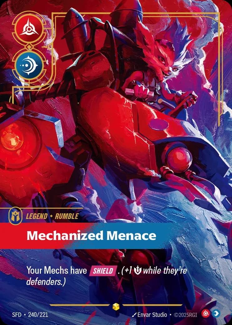 Mechanized Menace 카드 (SFD-240/221)