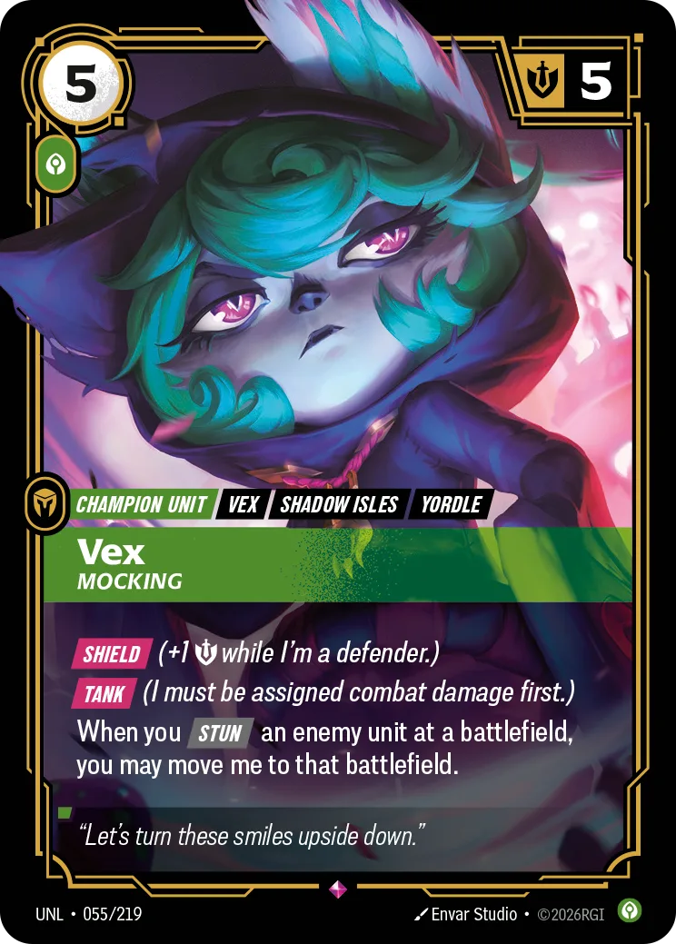 Vex 카드 (UNL-055/219)