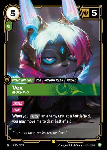 Vex 카드 (UNL-055a/219)